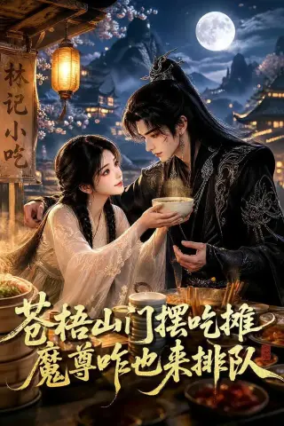 《苍梧山门摆摊吃摊魔孽咋也来排队（70集）（夸克网盘）》短剧封面