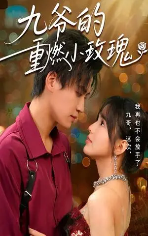 《九爷的重燃小玫瑰（67集）罗琼&张洪鸣（夸克网盘）》短剧封面