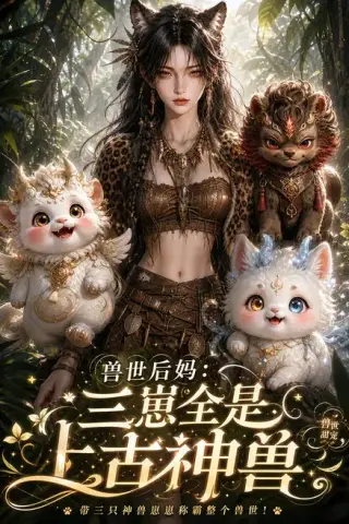 《兽世后妈：三崽全是上古神兽（107集）（夸克网盘）》短剧封面