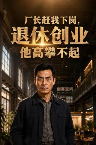 《厂长赶我下岗，退休创业他高攀不起（79集）AI短剧（夸克网盘）》短剧封面