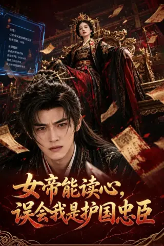 《女帝能读心，误会我是护国忠臣（71集）AI短剧 (2026)》短剧封面