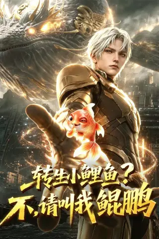 《转生小鲤鱼？不，请叫我鲲鹏！（61集） AI短剧（夸克网盘）》短剧封面