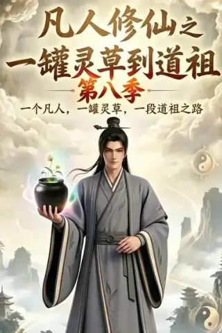 《凡人修仙之一罐灵草到道祖第八季（101集）（夸克网盘）》短剧封面