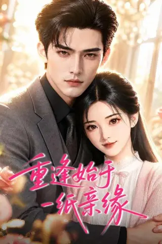 《重逢始于一纸亲缘（100集）（夸克网盘）》短剧封面