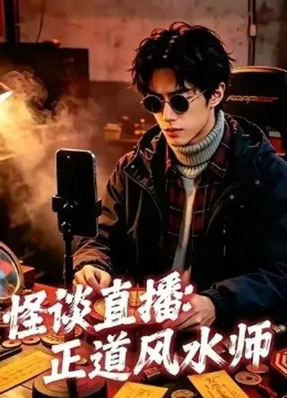 《怪谈直播：正道风水师（81集）Ai短剧（百度网盘）》短剧封面