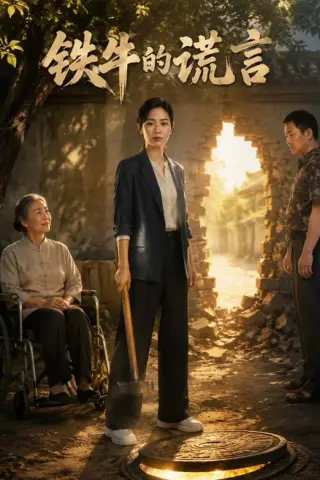 《铁牛的谎言（43集）AI短剧（夸克网盘）》短剧封面