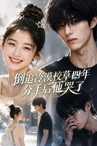 《倒追冷漠校草四年，分手后他哭了（60集）（百度网盘）》短剧封面