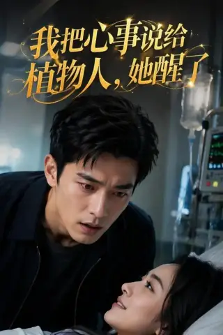 《我把心事说给植物人，她醒了（58集） AI短剧（夸克网盘）》短剧封面