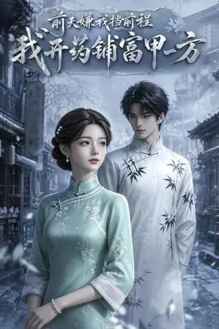 《前夫嫌我挡前程，我开药铺富甲一方（49集）AI短剧（百度网盘）》短剧封面