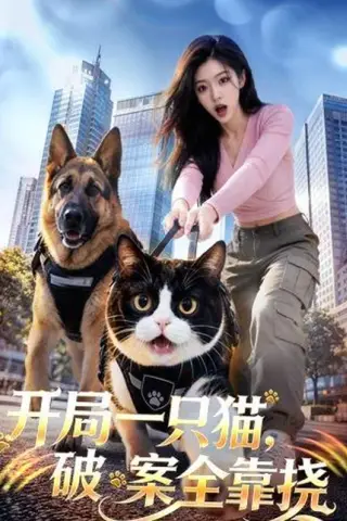 《开局一只猫，破案全靠挠（71集）（百度网盘）》短剧封面