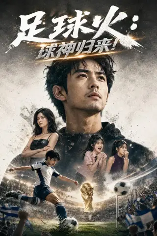 《足球火：球神归来！（80集）AI短剧 (2026)》短剧封面