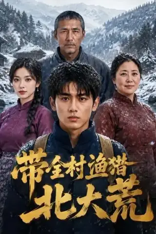 《带全村渔猎北大荒（60集）（夸克网盘）》短剧封面