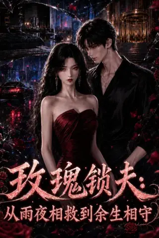 《玫瑰锁夫：从雨夜相救到余生相守（126集）（百度网盘）》短剧封面