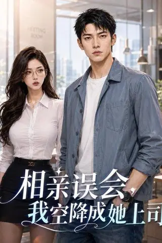 《相亲误会，我空降成她上司（30集）AI短剧（百度网盘）》短剧封面