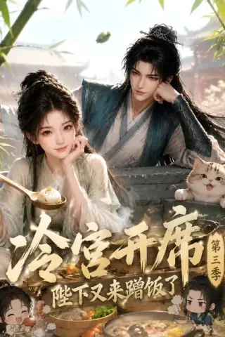 《冷宫开席：陛下又来蹭饭了第三季（124集）（夸克网盘）》短剧封面