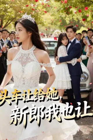 《头车让给她，新郎我也让（34集）Ai短剧（夸克网盘）》短剧封面