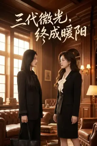 《三代微光，终成暖阳（68集）AI短剧（夸克网盘）》短剧封面