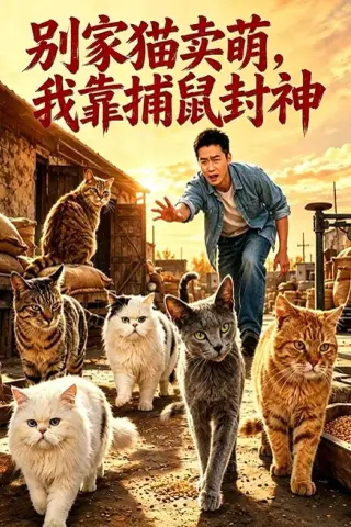 《别家猫卖萌，我靠捕鼠封神（65集）赵焕城＆林学（夸克网盘）》短剧封面