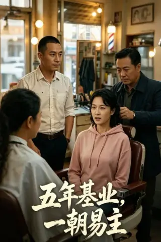 《五年基业，一朝易主（74集）AI短剧（百度网盘）》短剧封面