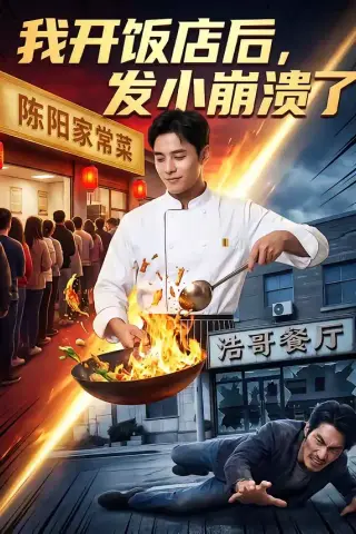 《我开饭店后，发小崩溃了（76集）（夸克网盘）》短剧封面