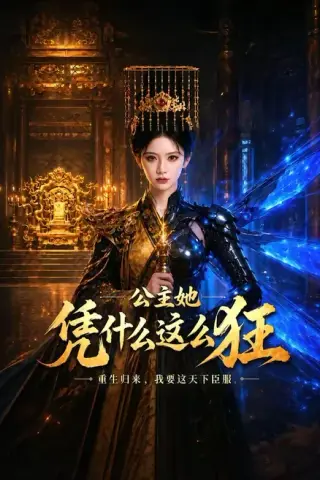 《公主她凭什么这么狂（77集）（百度网盘）》短剧封面