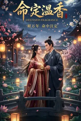 《《命定温香》全集完结AI短剧 (2026)》短剧封面