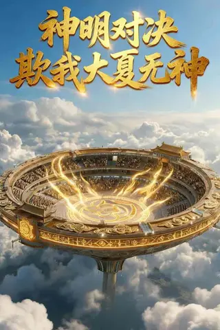 《神明对决，欺我大夏无神（44集）动漫（百度网盘）》短剧封面