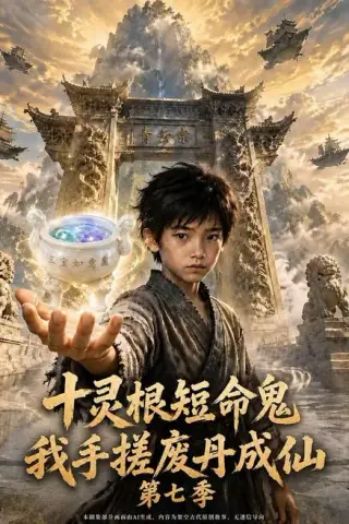 《十灵根短命鬼？我手搓废丹成仙第七季（107集）（夸克网盘）》短剧封面