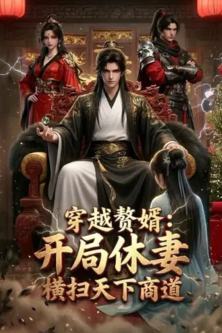 《穿越赘婿：开局休妻，横扫天下商道（60集）动漫（百度网盘）》短剧封面