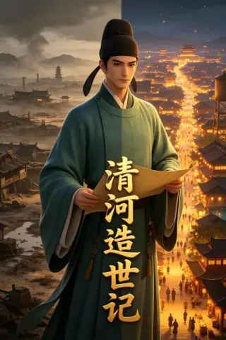 《清河创世记（79集）（百度网盘）》短剧封面