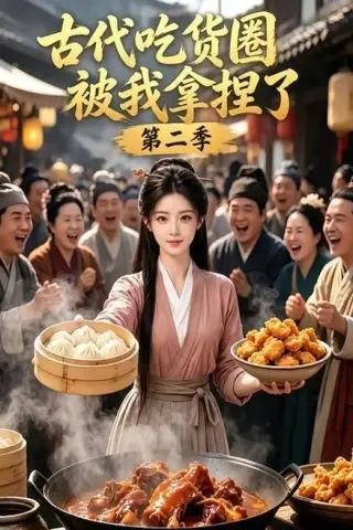 《古代吃货圈被我拿捏了第二季（166集）（夸克网盘）》短剧封面