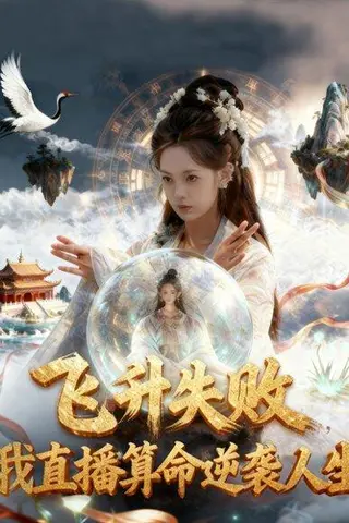 《飞升失败我直播算命逆袭人生&飞升失败我直播算命爆火了（70集）柳颖&戴金麟》短剧封面