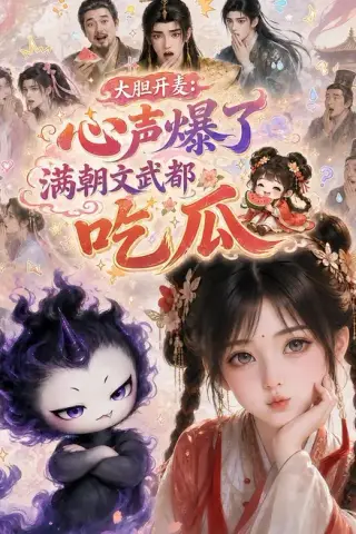 《大胆开麦：心声爆了满朝文武都吃瓜（80集）（夸克网盘）》短剧封面