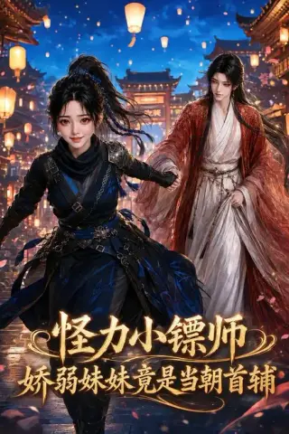 《怪力小镖师：娇弱妹妹竟是当朝首辅（60集）（夸克网盘）》短剧封面
