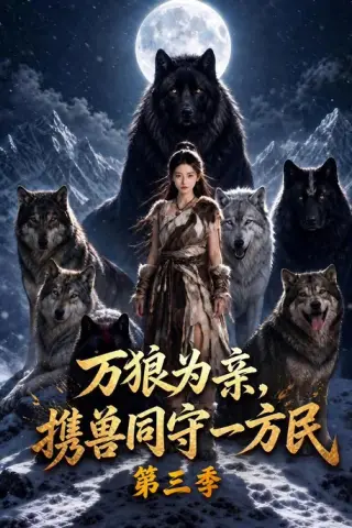 《万狼为亲，携兽同守一方民第三季（104集）（夸克网盘）》短剧封面