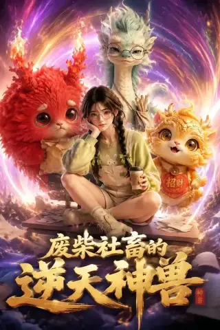 《废柴社畜的逆天神兽（24集）（夸克网盘）》短剧封面