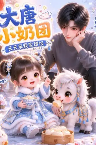 《大唐小奶团，天天来我家蹭饭（63集）动漫（夸克网盘）》短剧封面