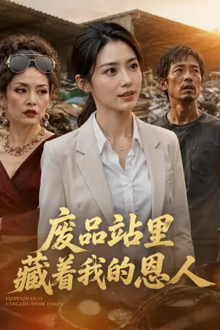 《废品站里藏着我的恩人（10集）AI短剧（夸克网盘）》短剧封面