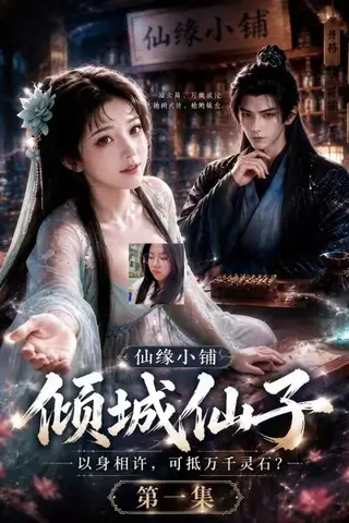 《AI擦边短剧：仙缘小铺（迅雷网盘）》短剧封面