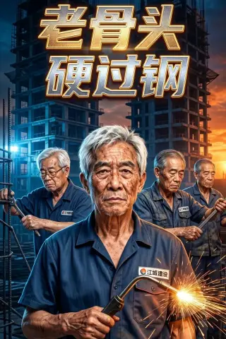 《老骨头硬过钢（61集）AI短剧 (2026)》短剧封面