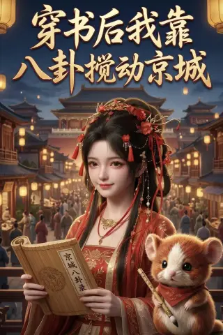 《穿书后我靠八卦搅动京城（35集）（夸克网盘）》短剧封面