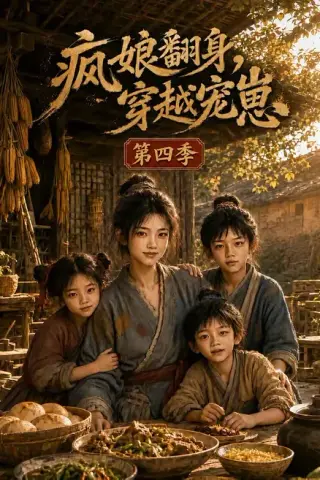 《疯娘翻身，穿越宠崽第四季（146集）（夸克网盘）》短剧封面