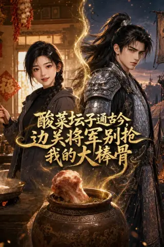 《酸菜坛子通古今，边关将军别抢我的大棒骨（34集）AI短剧 (2026)》短剧封面