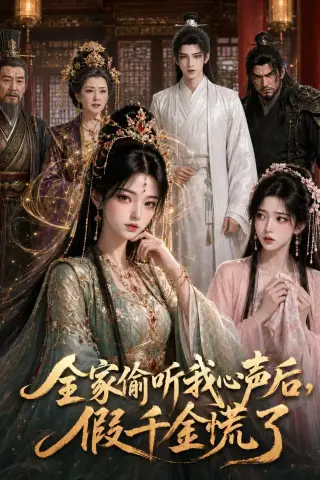 《全家偷听我心声后，假千金慌了（47集）AI短剧 (2026)》短剧封面
