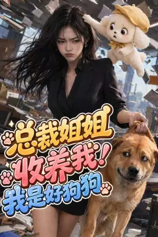 《总裁姐姐收养我！我是好狗狗（61集）（夸克网盘）》短剧封面