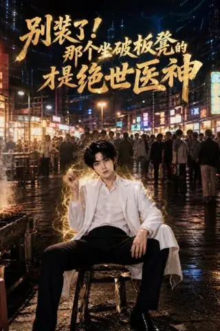 《别装了！那个坐破板凳才是绝世医神（80集）AI短剧 (2026)》短剧封面