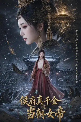 《侯府真千金是当朝女帝（80集）张嘉好（夸克网盘）》短剧封面