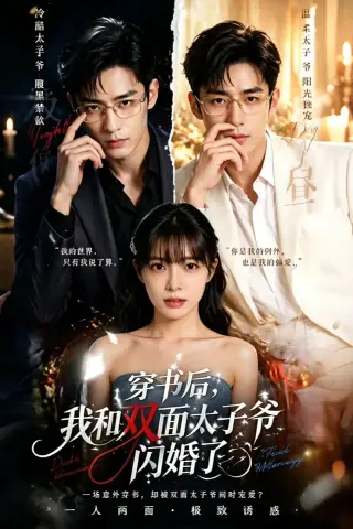 《穿书后我和双面太子爷闪婚了（99集）（夸克网盘）》短剧封面