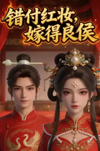 《错付红妆，嫁得良侯（46集）（夸克网盘）》短剧封面