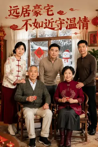 《远居豪宅不如近守温情（48集）AI短剧（夸克网盘）》短剧封面